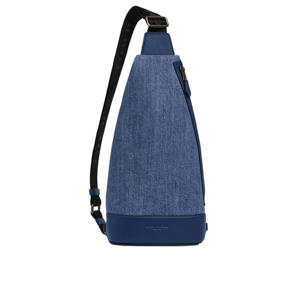 Coach Unisex Dominic Sling Pack Qb/Denim/Deep Blue