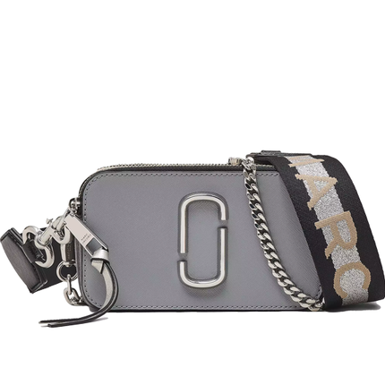 Marc Jacobs Women's The Chain Snapshot Wolf Grey Multi Stripe