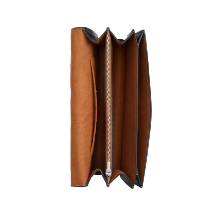 Coach Women's Klare Envelope Crossbody Bag With Rivets Black/Silver