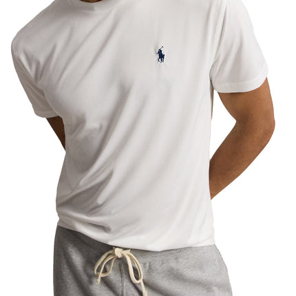 Polo Ralph Lauren Men's Classic Fit Performance Jersey T-Shirt Ceramic White