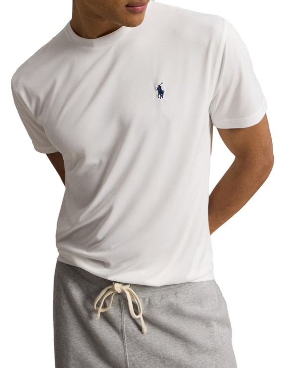 Polo Ralph Lauren Men's Classic Fit Performance Jersey T-Shirt Ceramic White