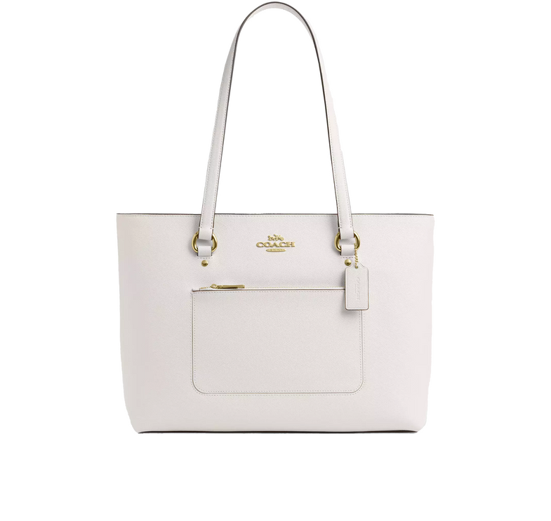 Coach Women's Station Tote Bag Gold/Chalk