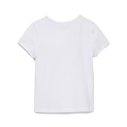 Marc Jacobs Women's Charm Logo Shrunken Tee White
