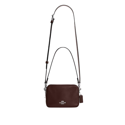 Coach Women's Mini Carey Crossbody Bag Silver/Maple