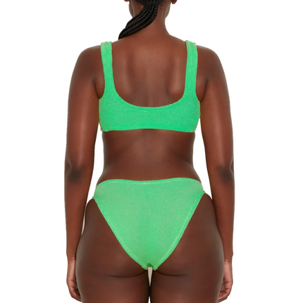 HUNZA G Women's Juno Bikini Lime