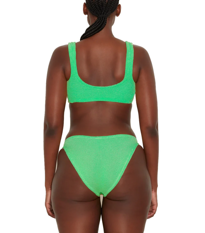 HUNZA G Women's Juno Bikini Lime