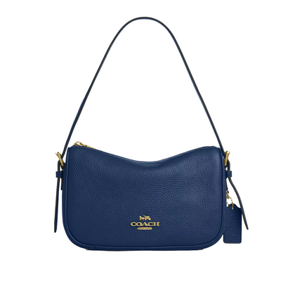 Coach Women's Kailey Shoulder Bag Gold/Deep Blue