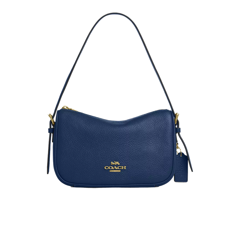 Coach Women's Kailey Shoulder Bag Gold/Deep Blue