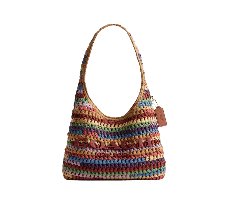 Coach Women's Brooklyn Shoulder Bag 28 Brass/Multi