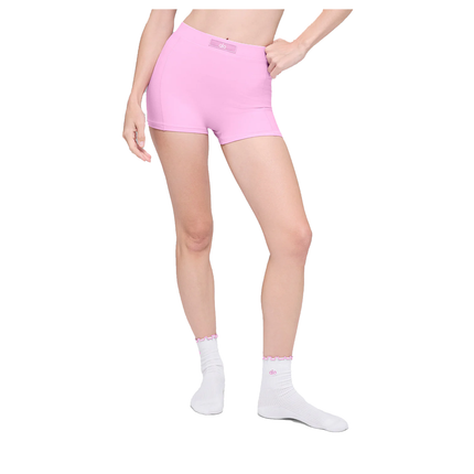 alo Women's Alosoft Sincere Micro Short Candy Heart Pink