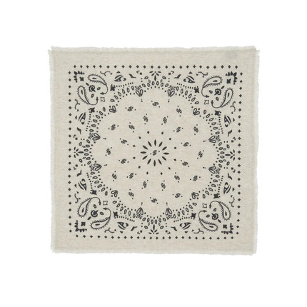 KUJTEN Women's Small Bandana Hachi Oats White