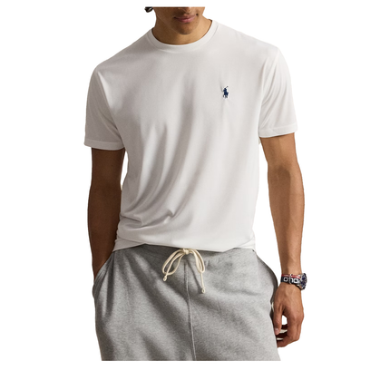 Polo Ralph Lauren Men's Classic Fit Performance Jersey T-Shirt Ceramic White