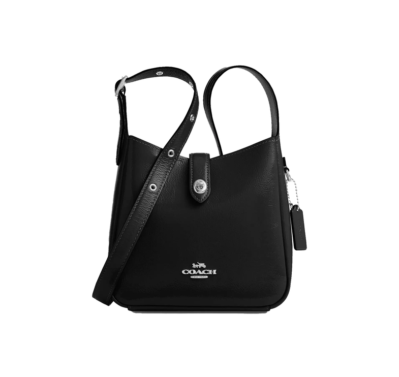 Coach Women's Hadley Mini Crossbody Bag Silver/Black