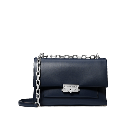 Michael Kors Women's Cece Medium Shoulder Bag Navy