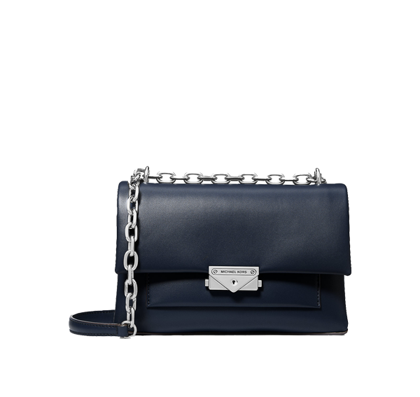 Michael Kors Women's Cece Medium Shoulder Bag Navy