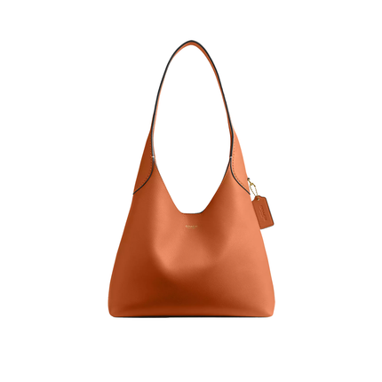 Coach Women's Brooklyn Shoulder Bag 28 Brass/Toffee