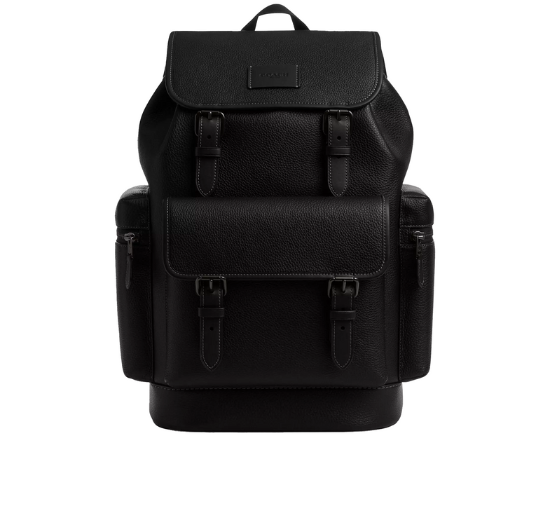 Coach Unisex Sprint Backpack Black Copper Finish/Black/Black