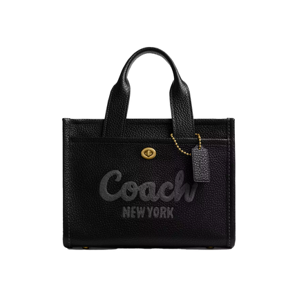 Coach Women's Cargo Tote Bag 26 Brass/Black