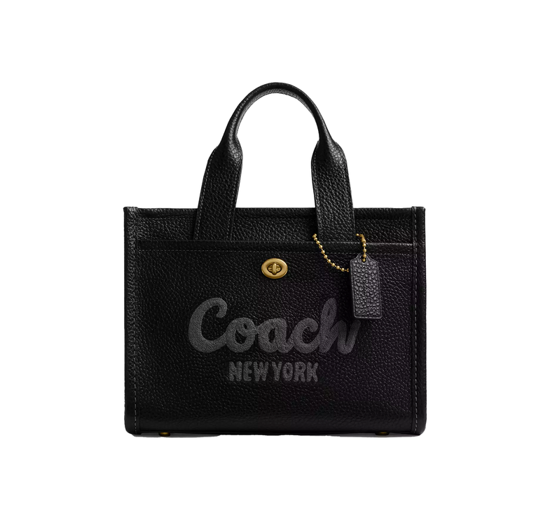 Coach Women's Cargo Tote Bag 26 Brass/Black
