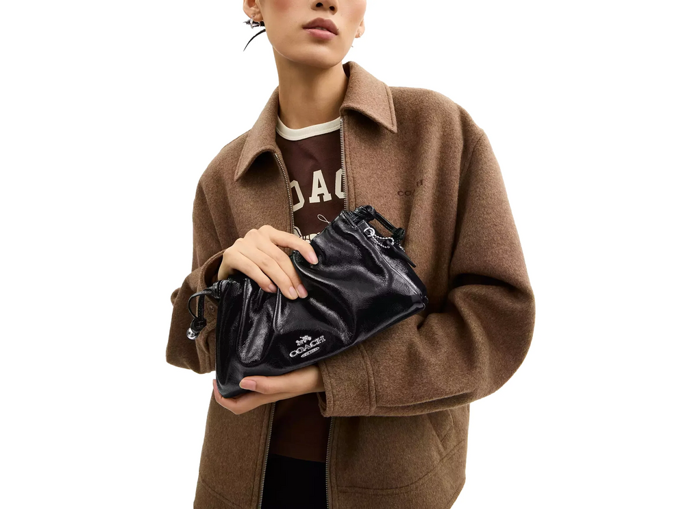 Coach Women's Faye Shoulder Bag Silver/Black