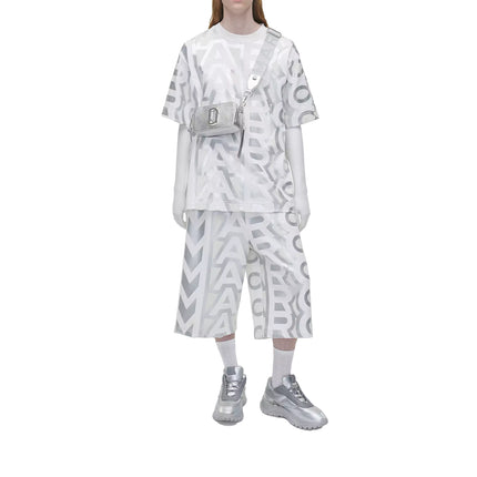 Marc Jacobs Women's The Metallic Snapshot Dtm Silver