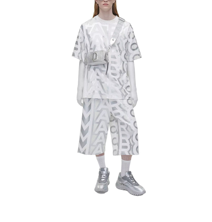 Marc Jacobs Women's The Metallic Snapshot Dtm Silver