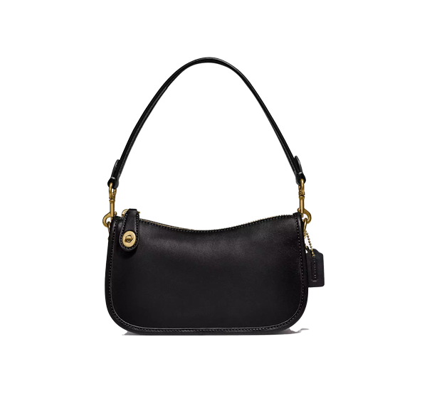 Coach Women's Swinger Bag 20 Brass/Black