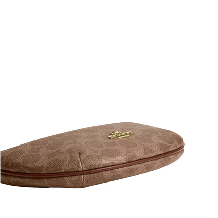 Coach Women's Mini Payton Bag In Signature Canvas Gold/Tan/Brown