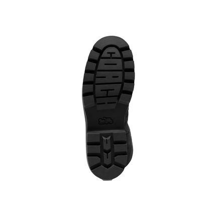 Coach Women's Chunky Sherpa Bootie In Signature Suede Black