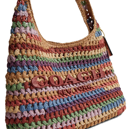 Coach Women's Brooklyn Shoulder Bag 28 Brass/Multi