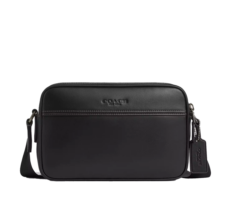 Coach Unisex Graham Crossbody Bag Gunmetal/Black