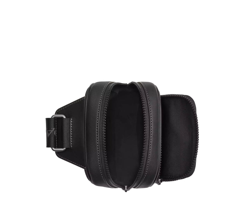 Coach Unisex Racer Sling Pack Gunmetal/Black
