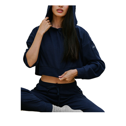 alo Women's Muse Hoodie - Navy