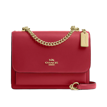Coach Women's Klare Crossbody Bag Gold/True Red