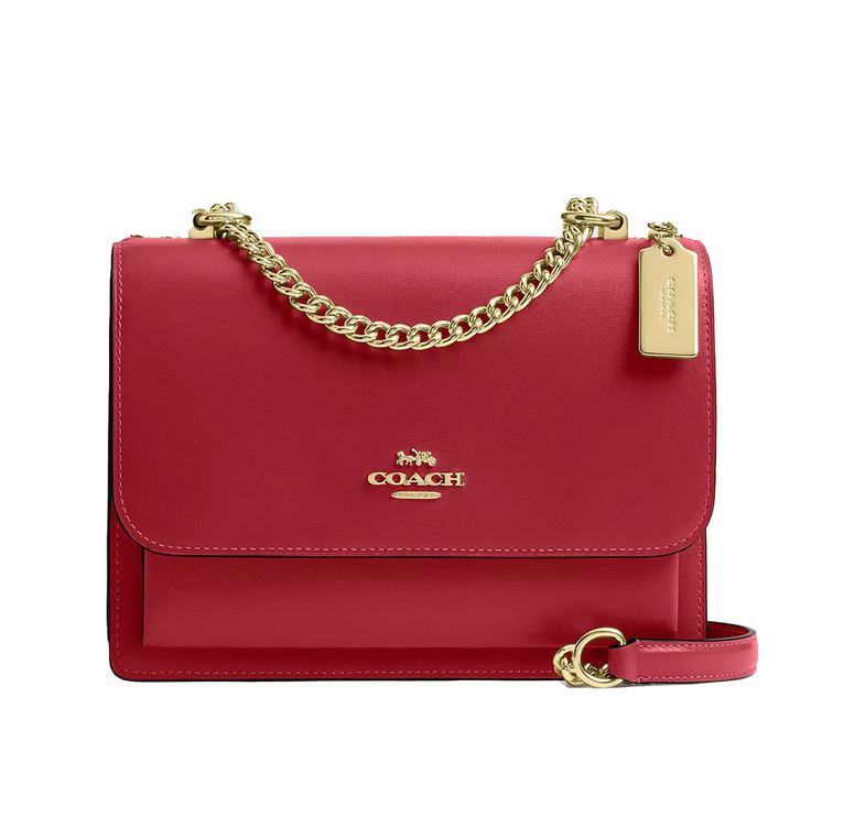 Coach Women's Klare Crossbody Bag Gold/True Red