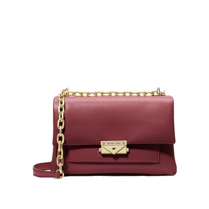 Michael Kors Women's Cece Medium Shoulder Bag Oxblood