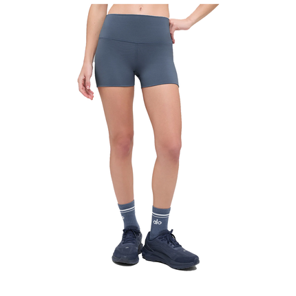 alo Women's 3" Softsculpt High-Waist Precision Short Bluestone