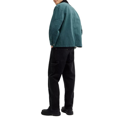 Coach Men's Chore Coat Washed Teal