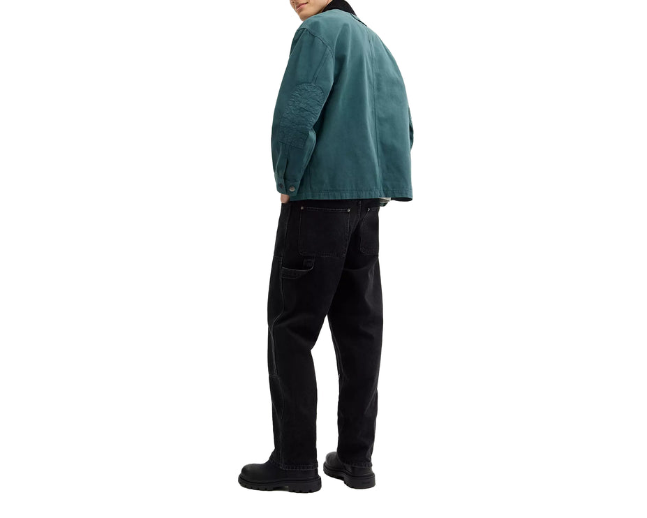 Coach Men's Chore Coat Washed Teal