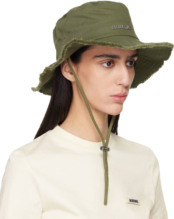 Jacquemus Unisex The Artichaut Bucket Hat Khaki