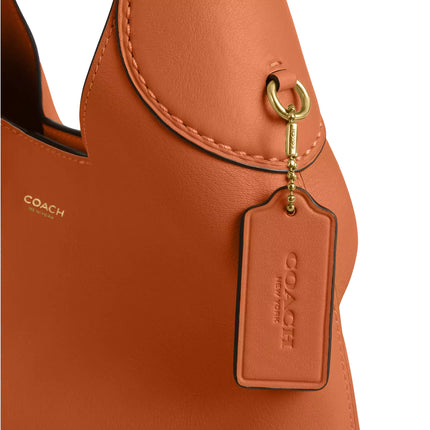 Coach Women's Brooklyn Shoulder Bag 28 Brass/Toffee