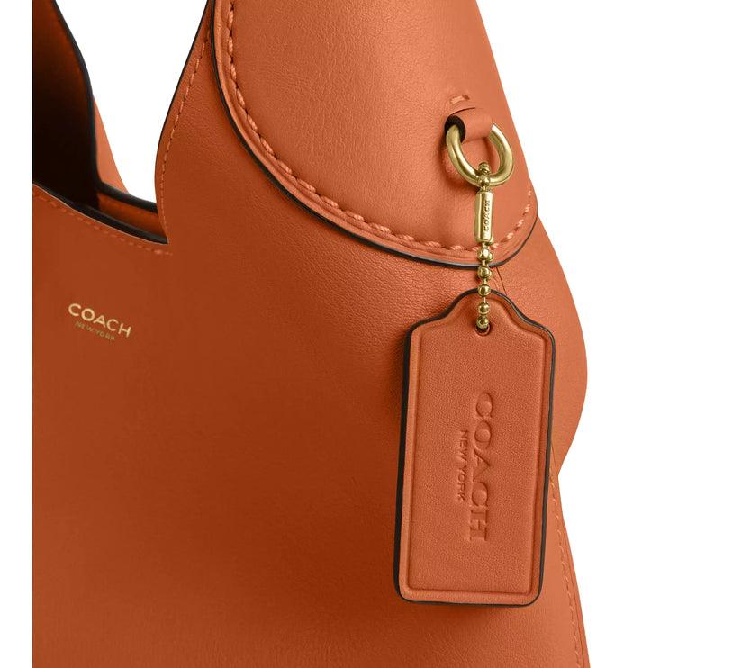 Coach Women's Brooklyn Shoulder Bag 28 Brass/Toffee