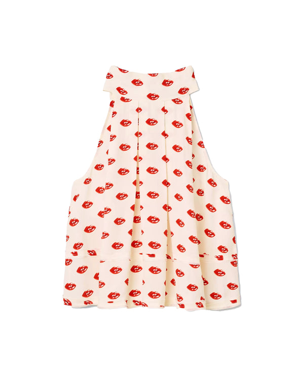 Marc Jacobs Women's Lips Halterneck Tie Top