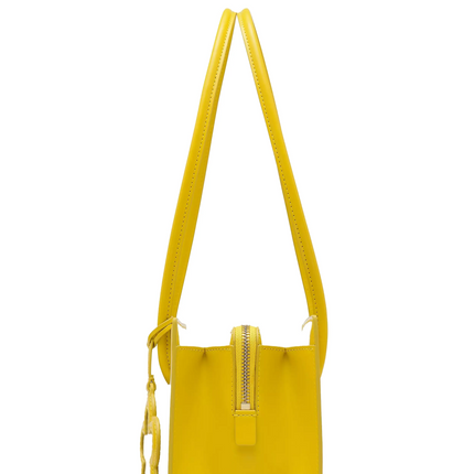 Marc Jacobs Women's The Glam Mirror Satchel Bag Joy Yellow