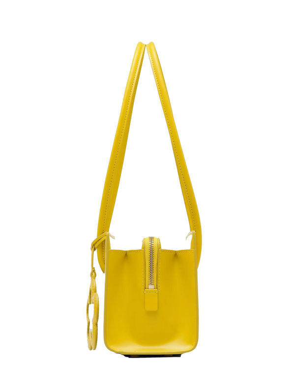 Marc Jacobs Women's The Glam Mirror Satchel Bag Joy Yellow