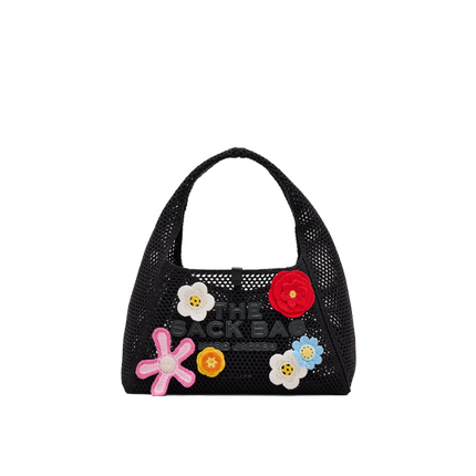 Marc Jacobs Women's The Daisy Crochet Mini Sack Bag Black