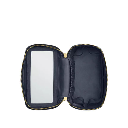 Coach Women's Cosmetic Case In Signature Denim Gold/Indigo