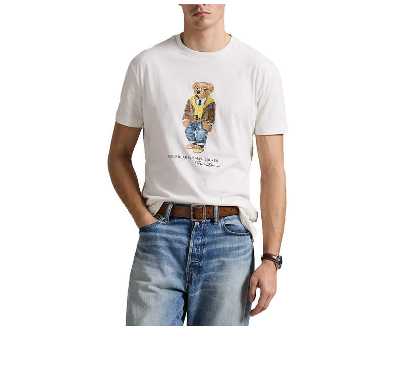 Polo Ralph Lauren Men's Classic Fit Polo Bear Jersey T-Shirt Nevis/hudsn Valley Bear