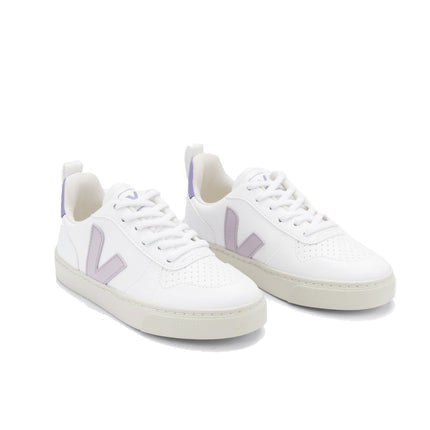 Veja Grade School V-10 Laces CWL White Parme Lavande - Hemen Kargoda