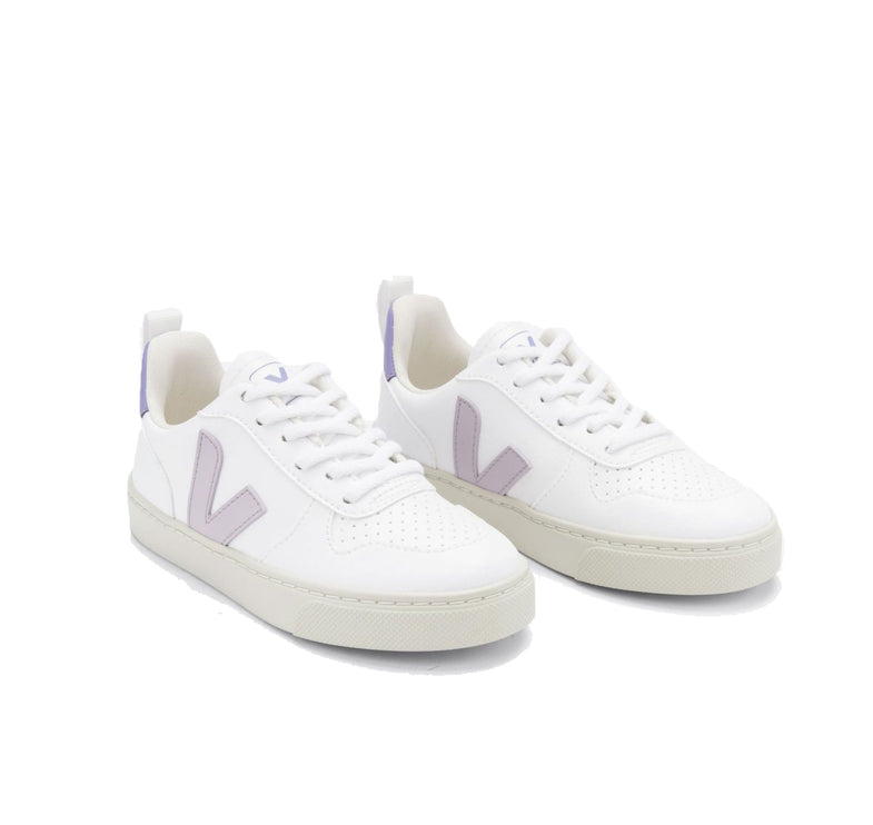 Veja Grade School V-10 Laces CWL White Parme Lavande - Hemen Kargoda